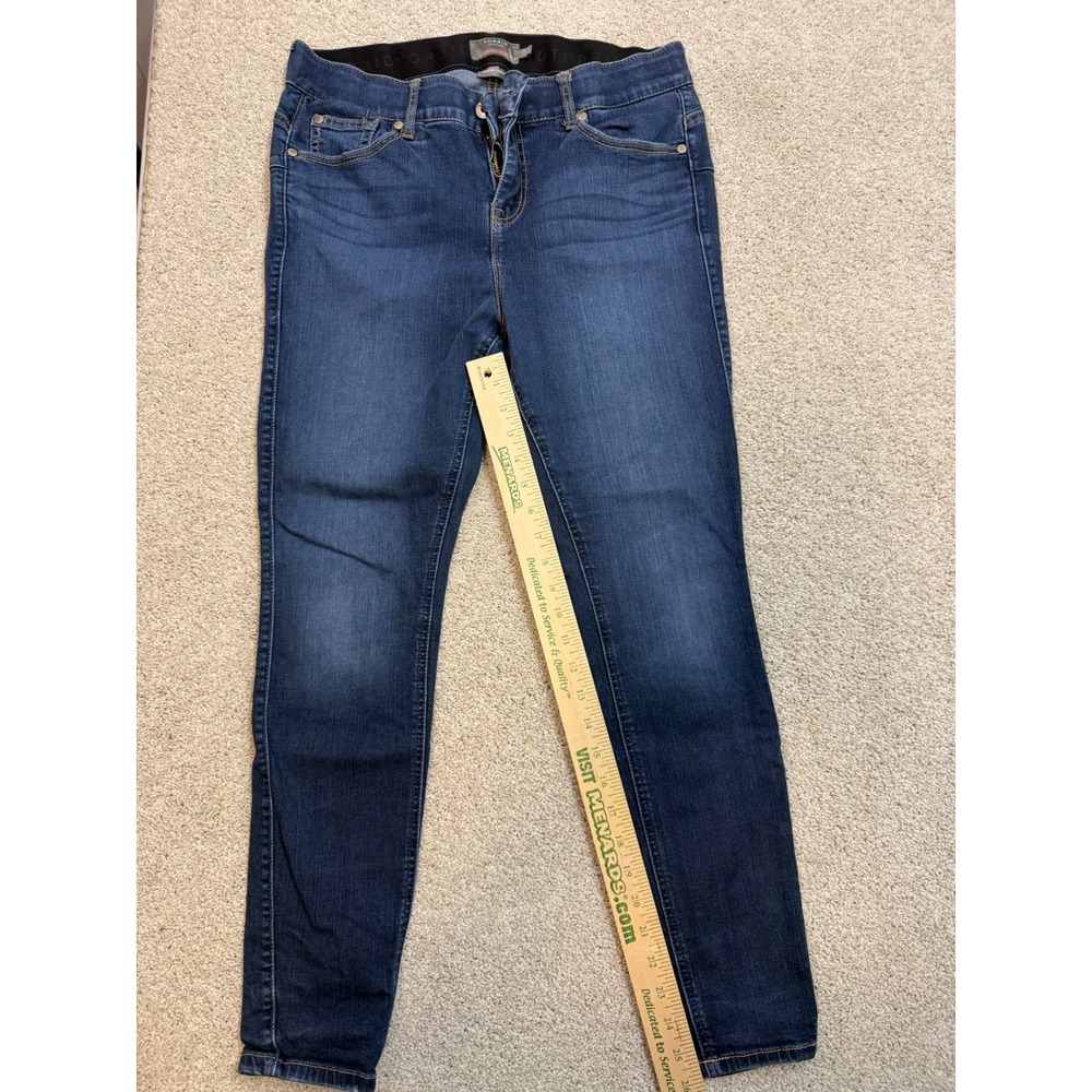 Torrid Bombshell Skinny Jeans 14R Dark Wash Premium Stretch High Rise Blue